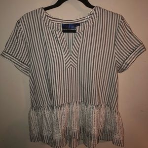 Francesca's Peplum Top